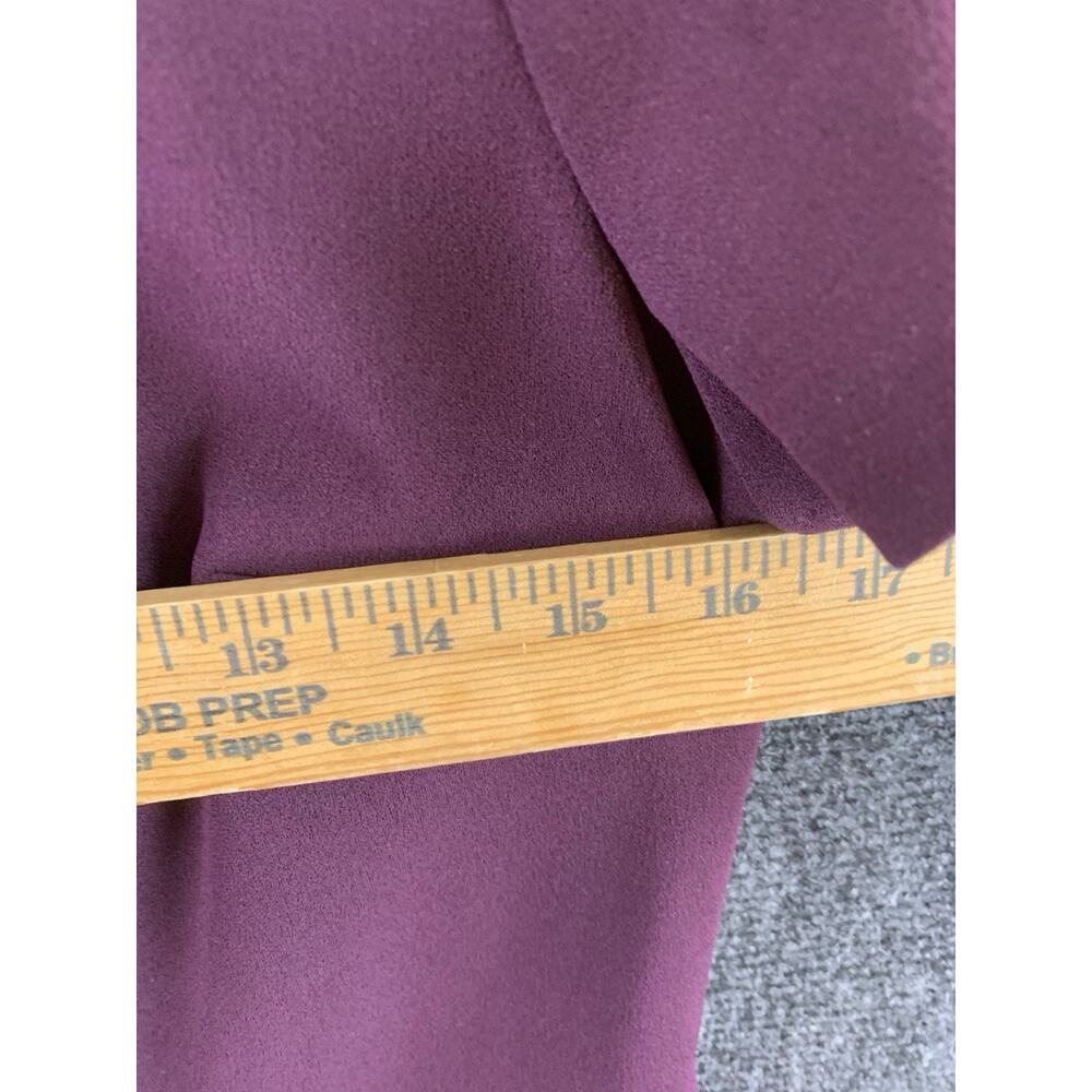 Tommy Hilfiger Plum Shift Dress Women Sz 6 NWOT Burgundy Mod Workwear Office $99 - Picture 5 of 13